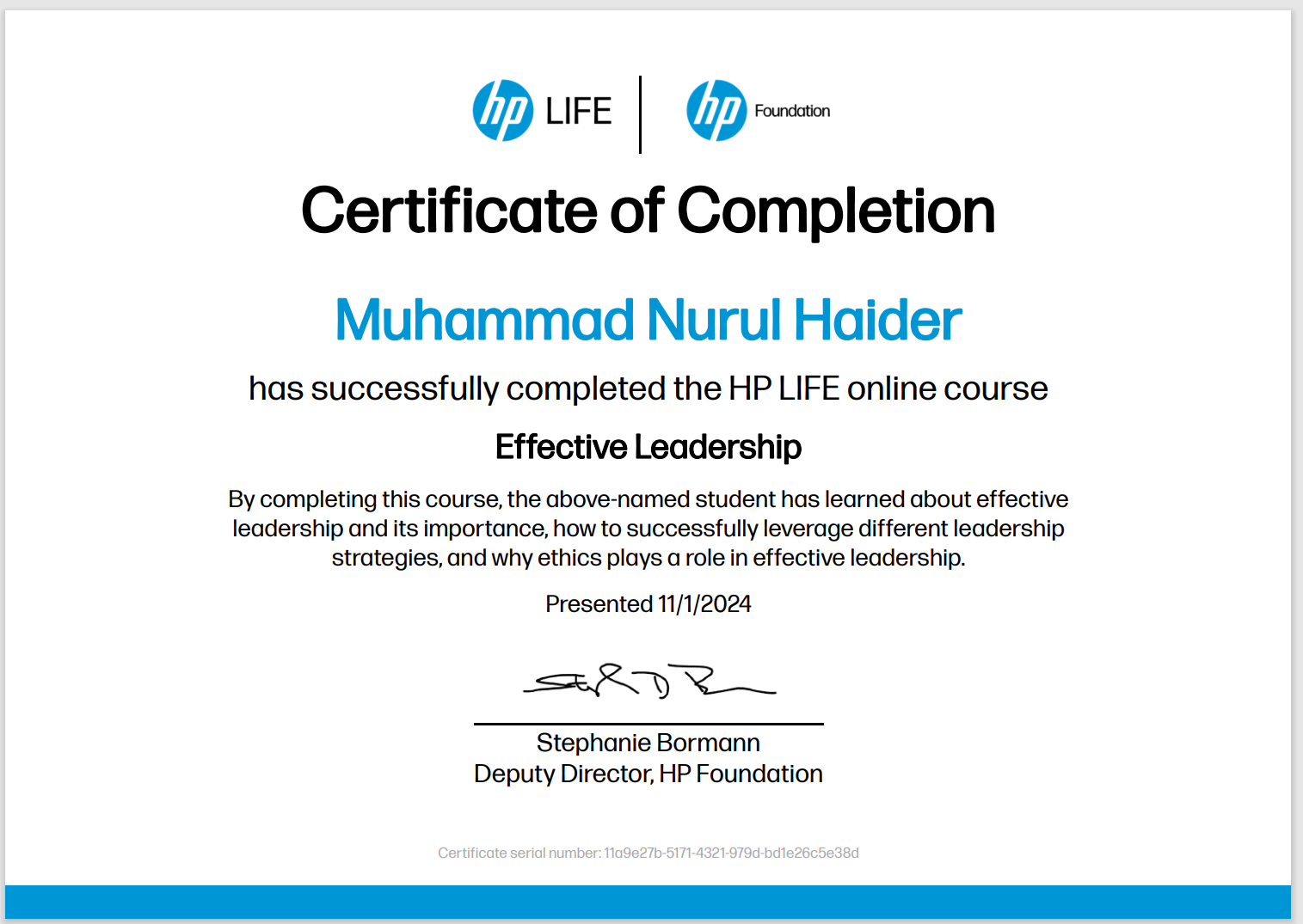 Certificate 4